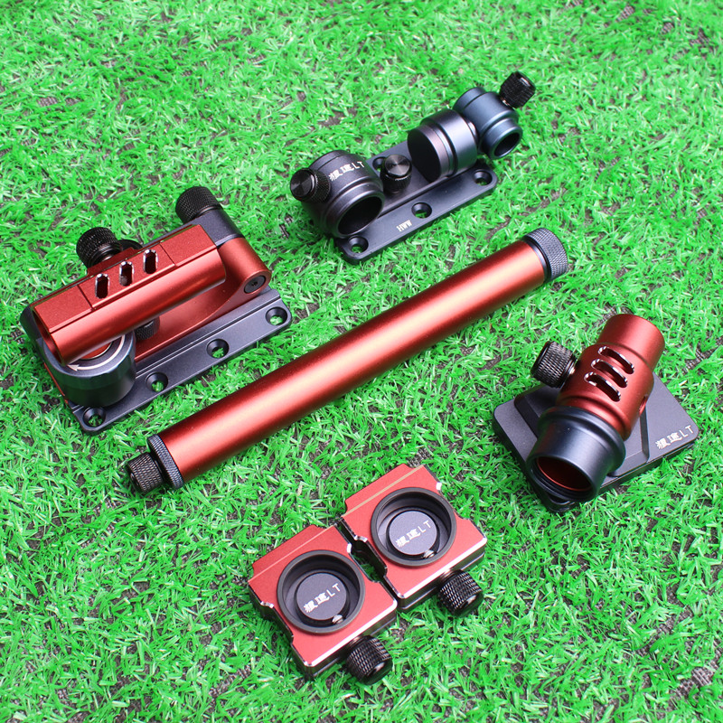 Two cannons, six sets of red